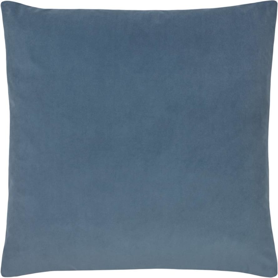 Victoria & Co. Wedgewood Blue Velvet Cushion 50x50