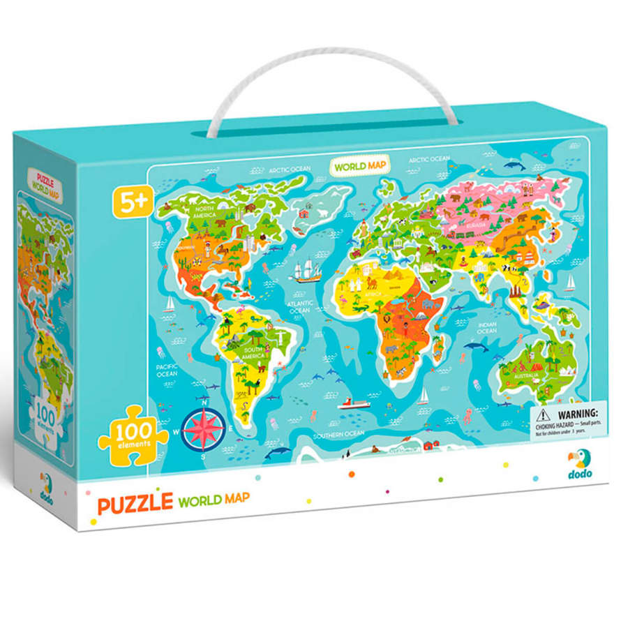 Puzzle Mapa del mundo