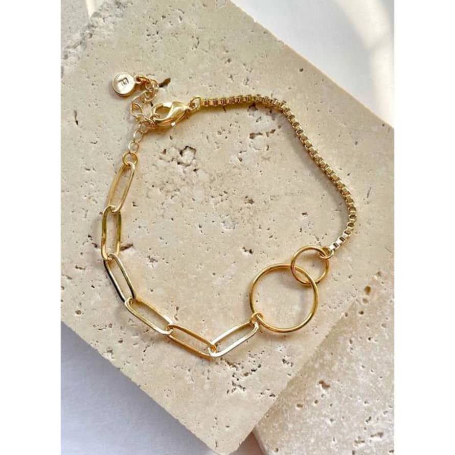 Formation Equinox Chain Bracelet Gold Plated