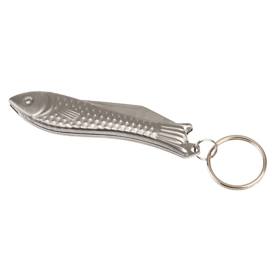 Rex London Fish Shaped Pocket Knife & Keyring