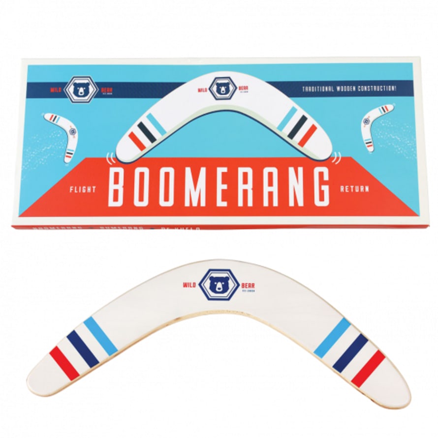Rex London Wooden Boomerang