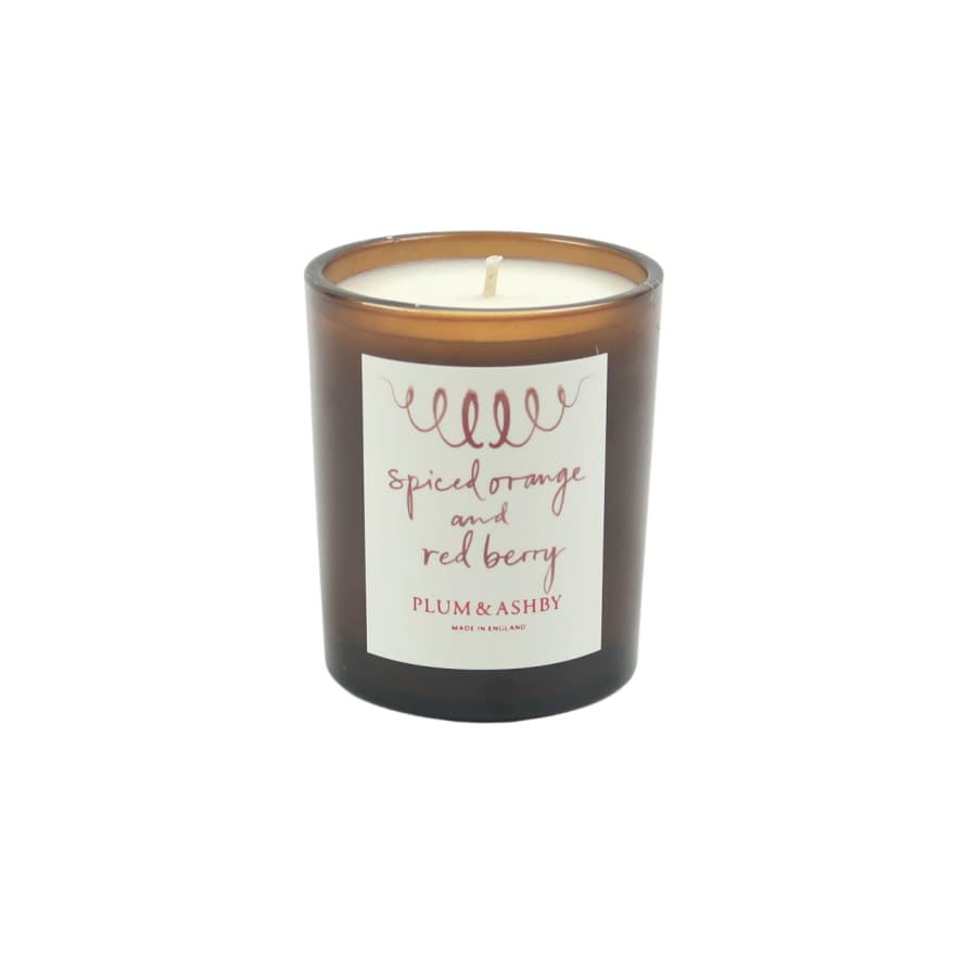 Plum + Ashby Spiced Orange & Red Berry Scented Candle -Small