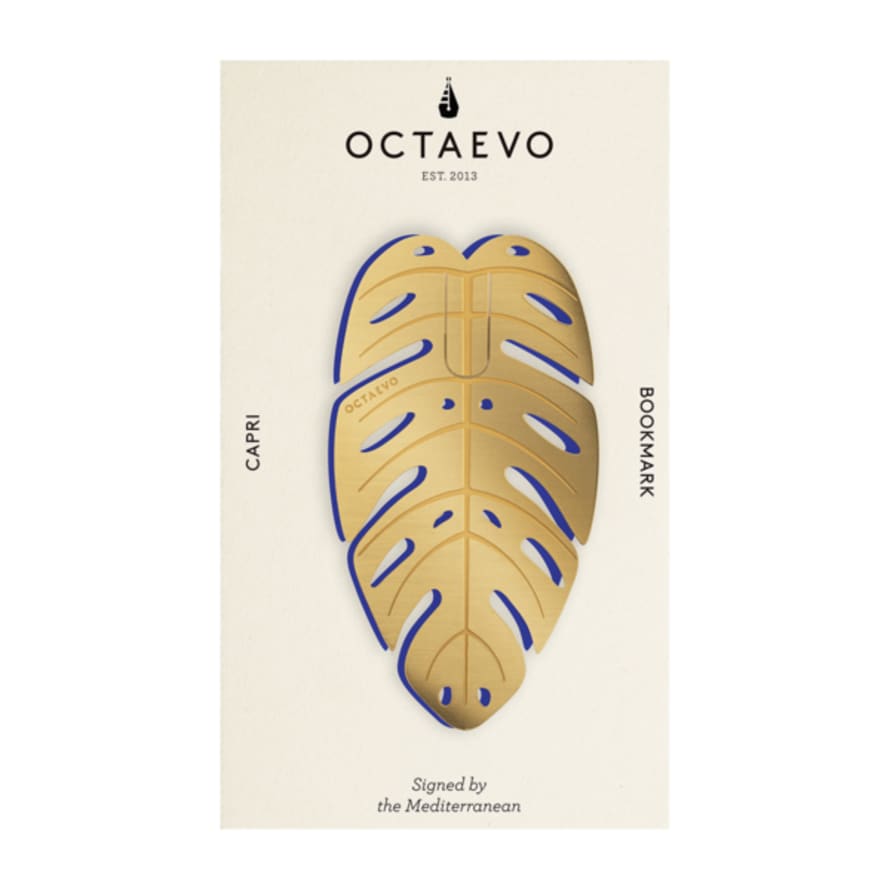 Octaevo Brass Capri Bookmark