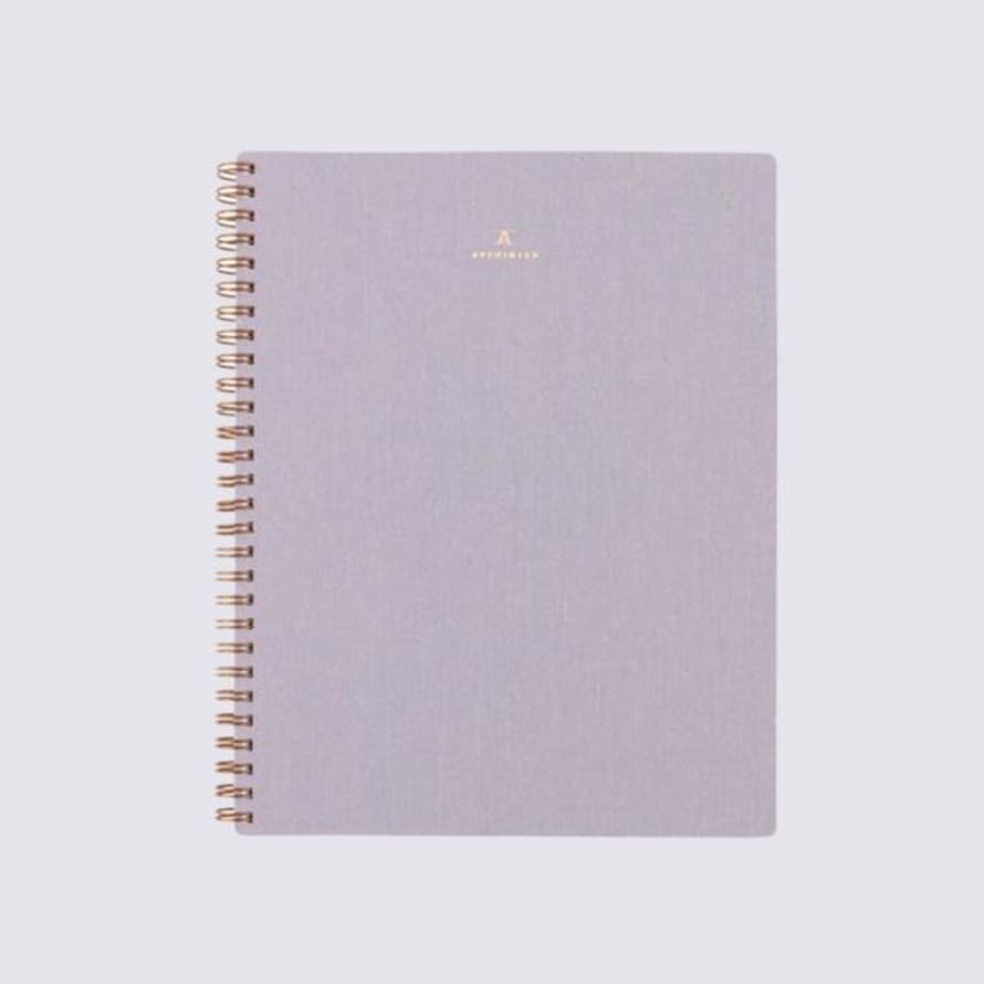 Appointed B6 Notebook Lavender Grey