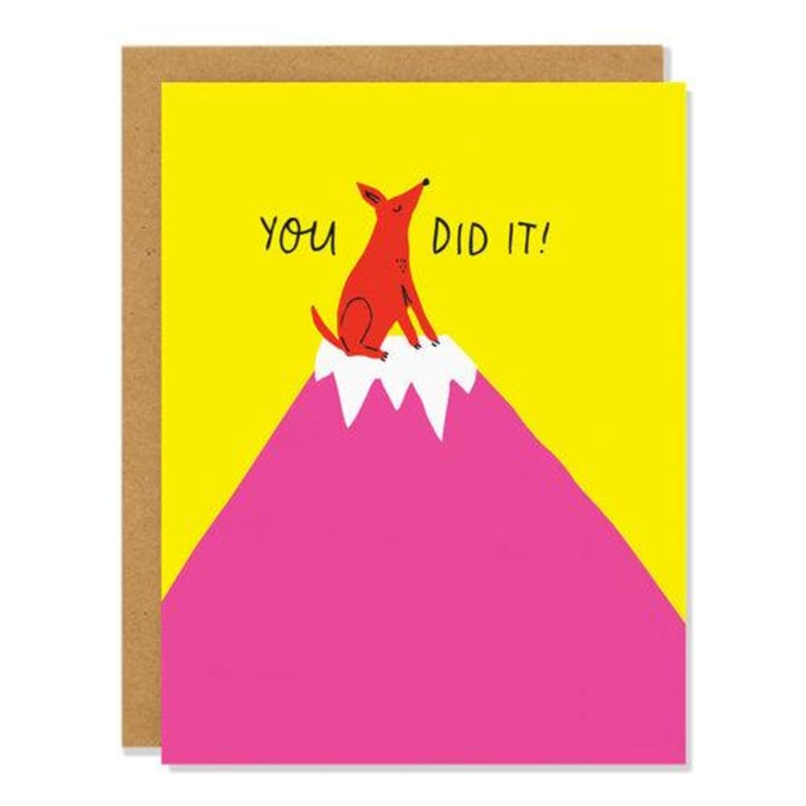Badger & Burke You Did It Card
