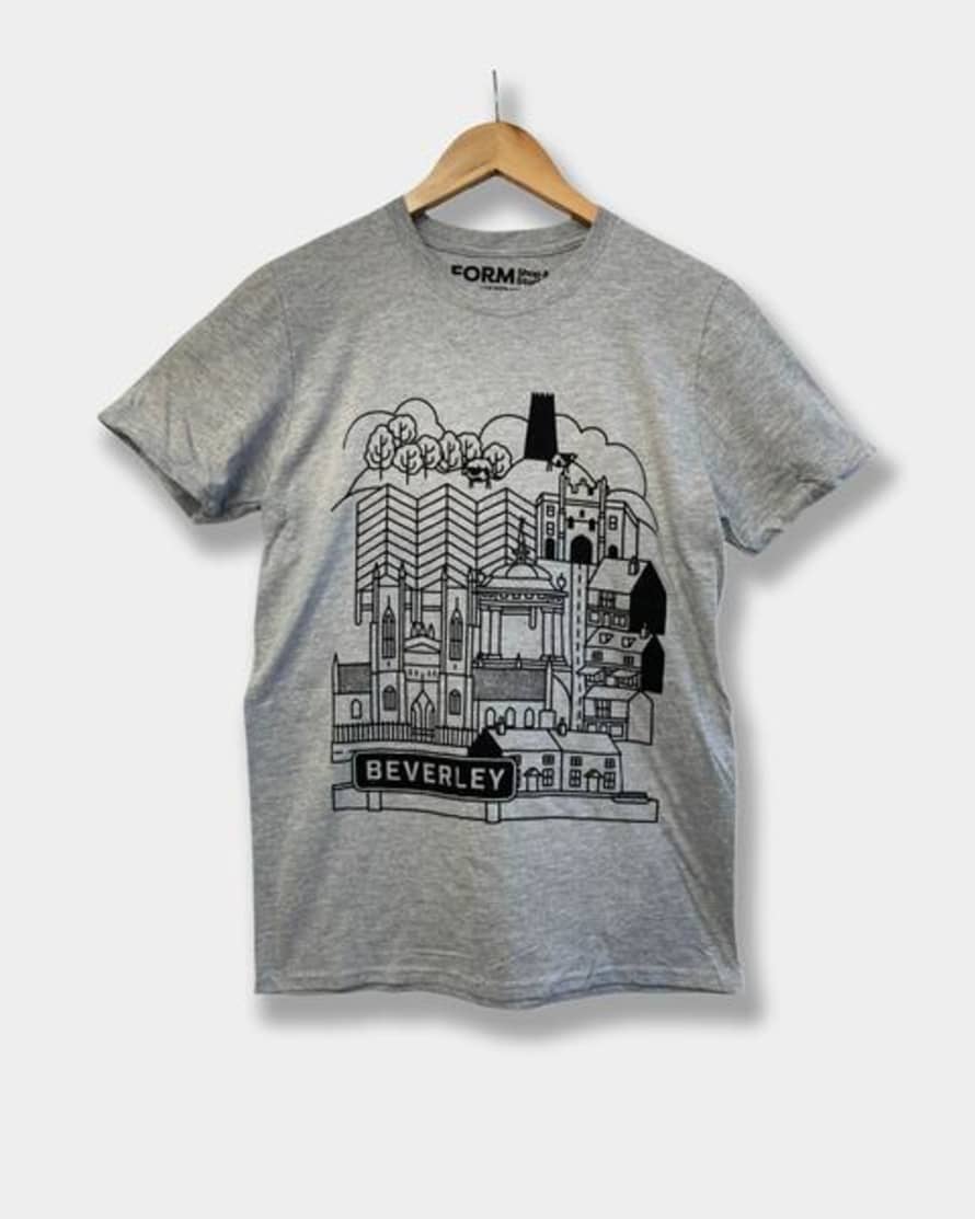 Form Shop & Studio Beverley Screenprinted T Shirt