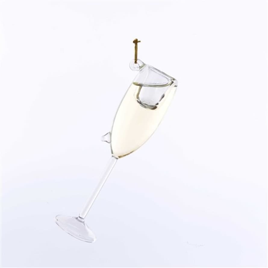 Joca Home Concept Champagne Glass Ornament 