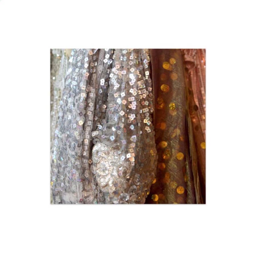Talking Walls Strass Square Shaped Scarf