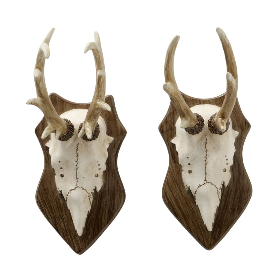 &Quirky Faux Antler Decorative Wall Decoration Small