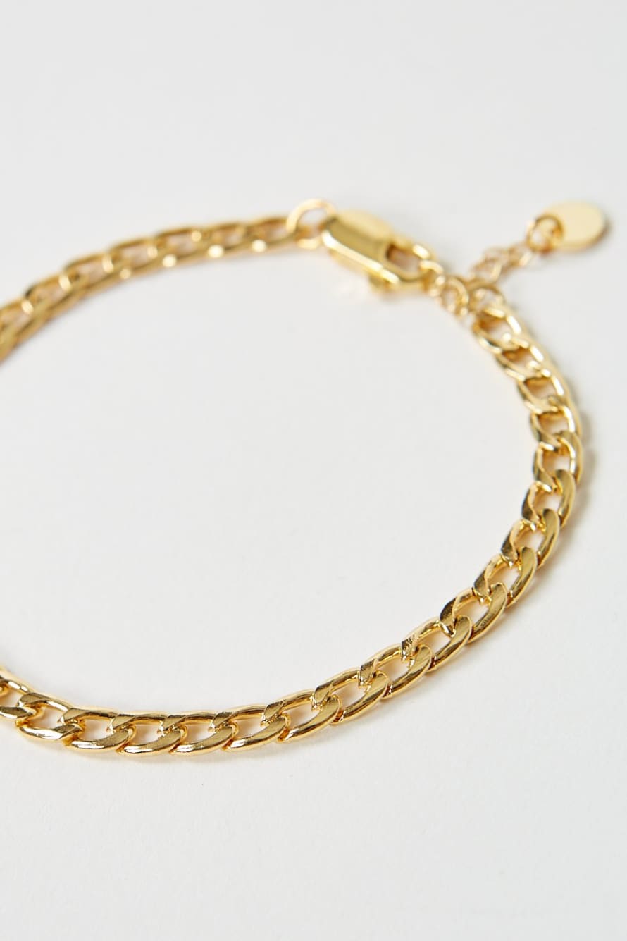 Formation Gold Millie Curb Bracelet