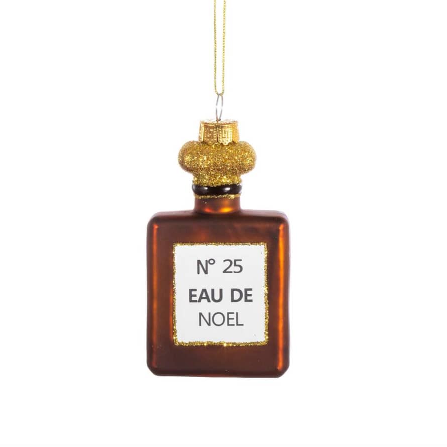 POSH TOTTY DESIGNS INTERIORS Glass Perfume Bottle Bauble