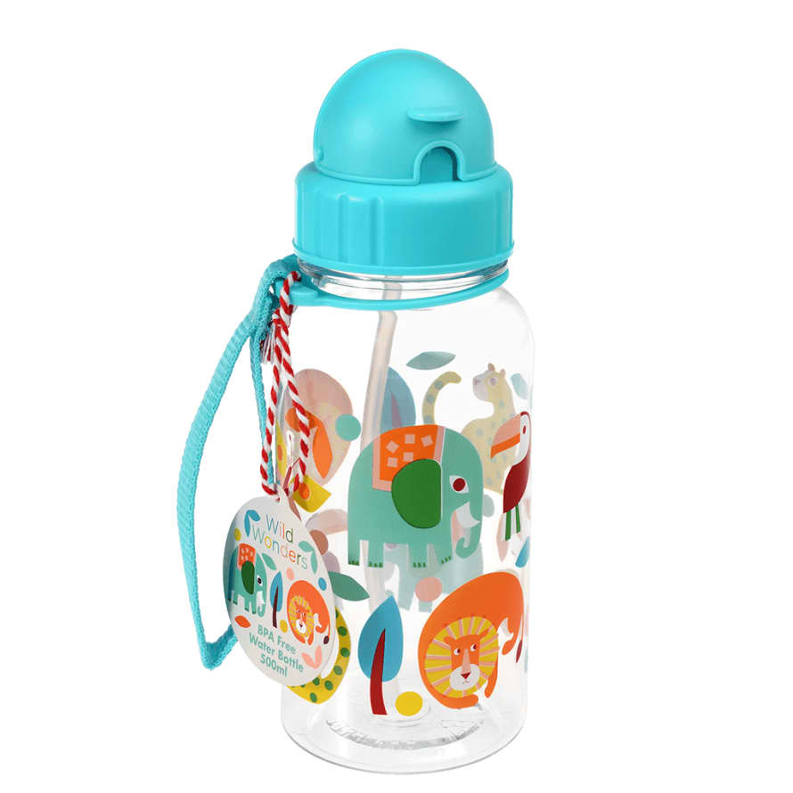 BOUTIQUE CARPE DIEM Wild Wonders Kids Water Bottle