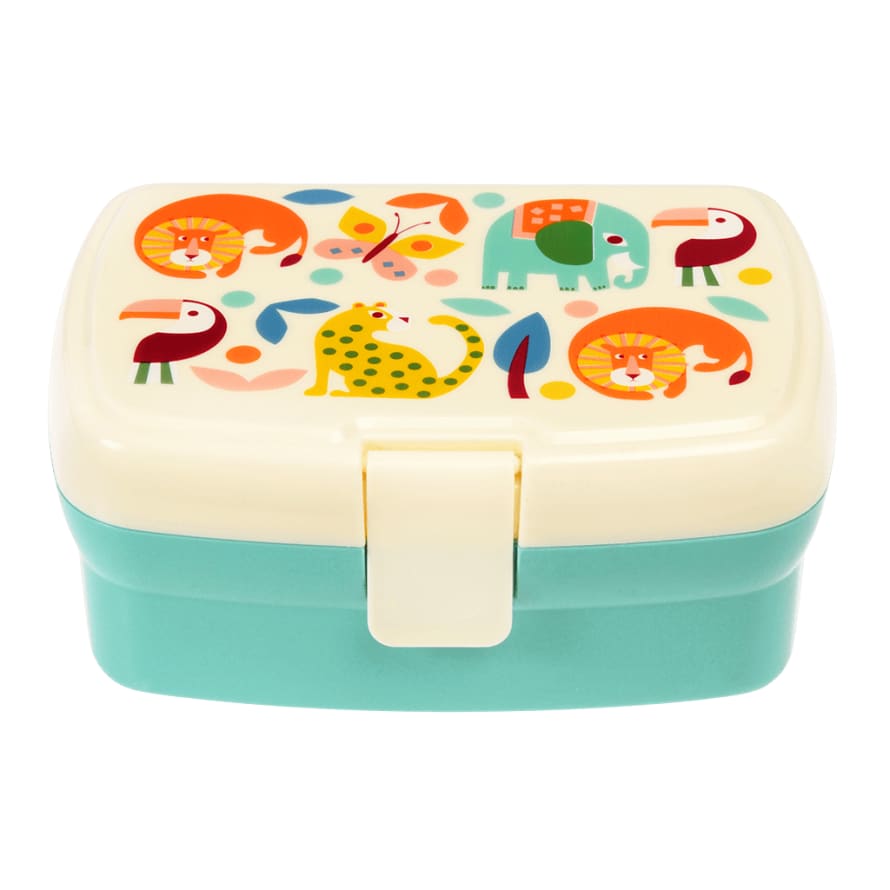 BOUTIQUE CARPE DIEM Wild Wonders Lunch Box with Tray