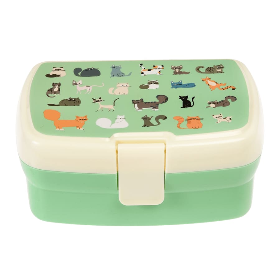 BOUTIQUE CARPE DIEM Nine Lives Lunch Box with Tray