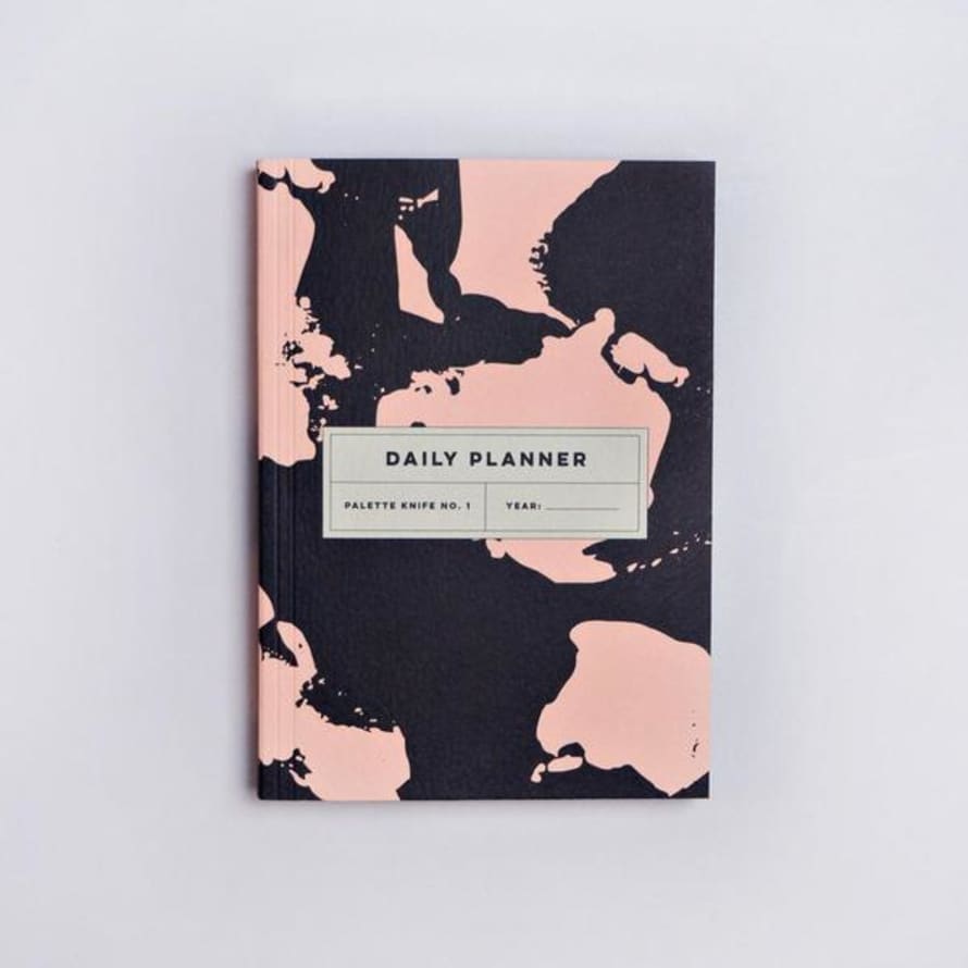 The Completist Palette Knife Daily Planner Book