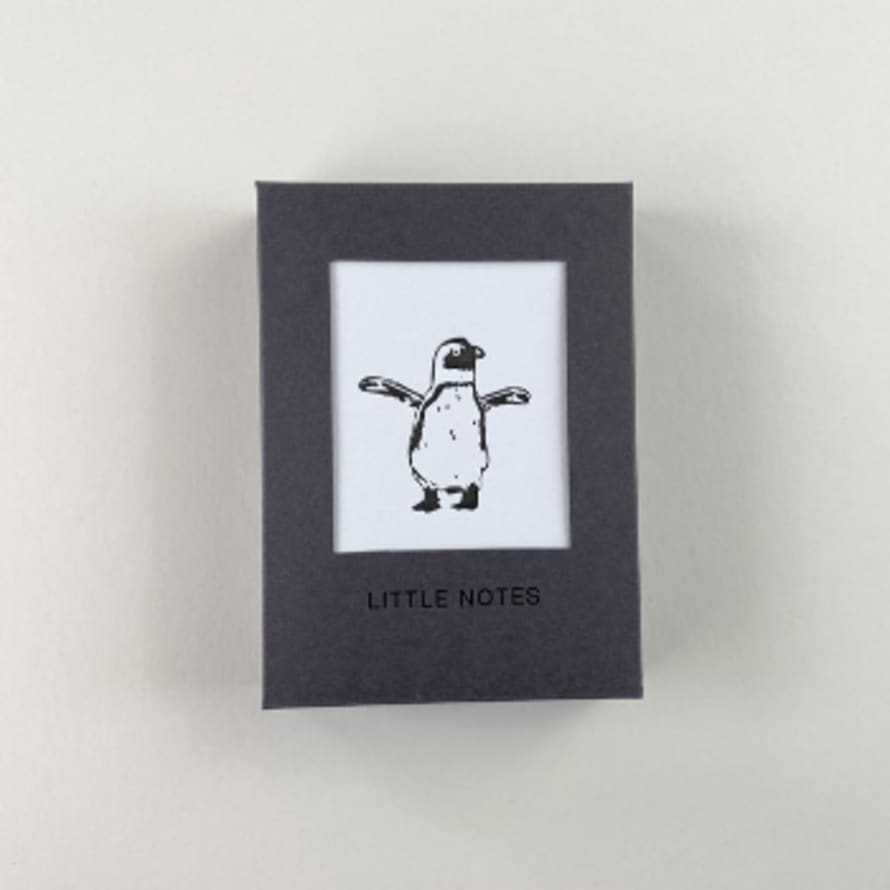 Penguin Ink Mixed Penguin Little Notes Card Set - Boxed