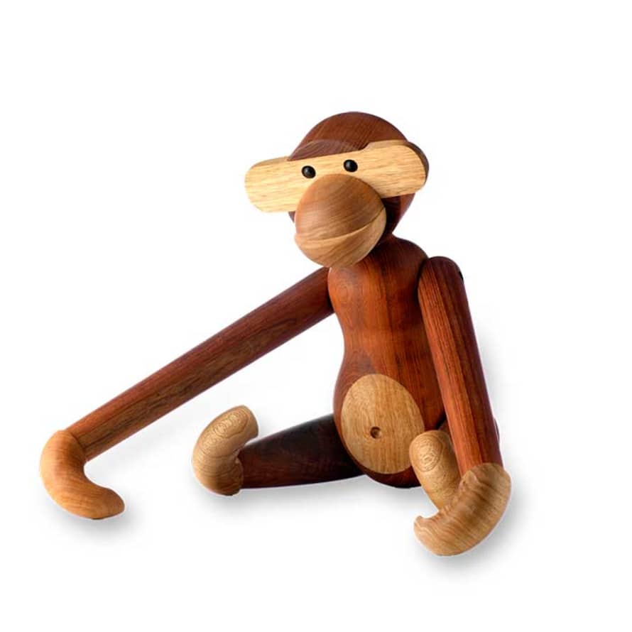 Kay Bojesen Wooden Monkey Medium Teak/Limba