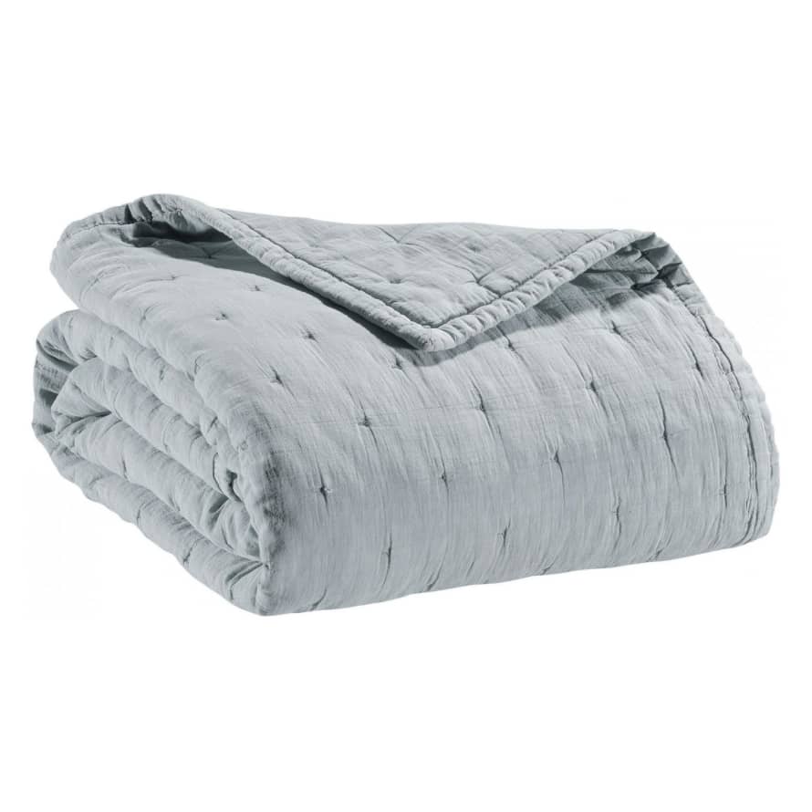 Vivaraise Ming 180x260 Cotton Quilted Bed Cover, Pearl