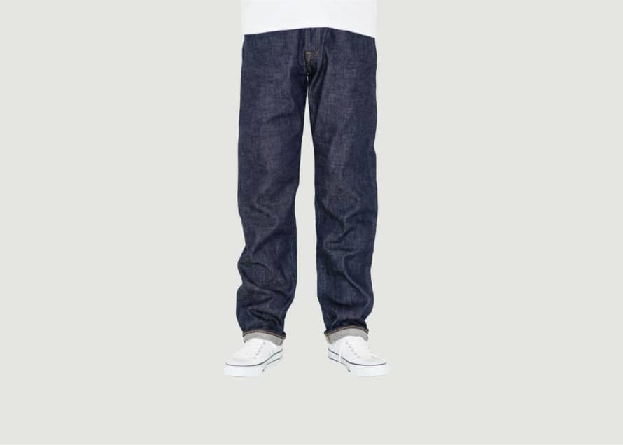 Japan Blue Jeans Circle Selvedge Straight Fit Raw Jeans