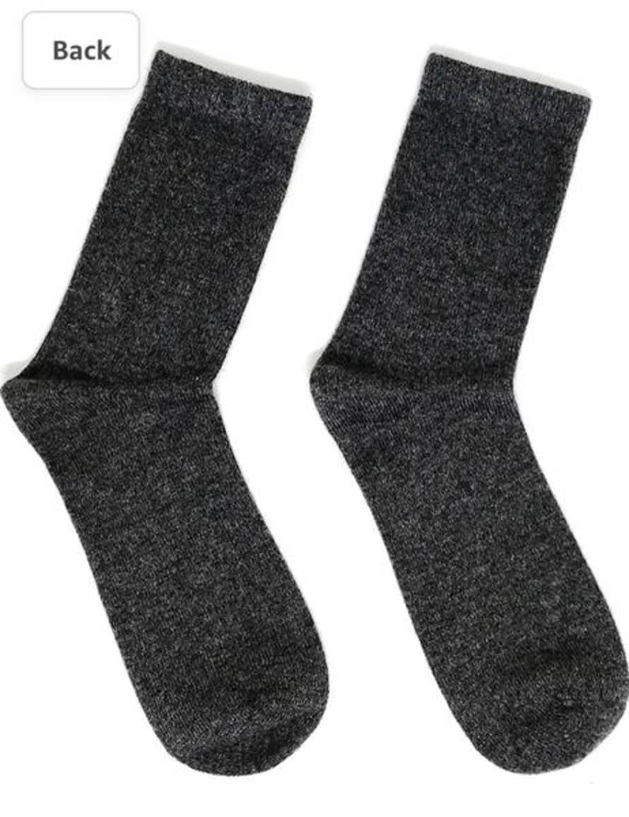 T&SHOP Mens Mongolian Cashmere Ankle Socks