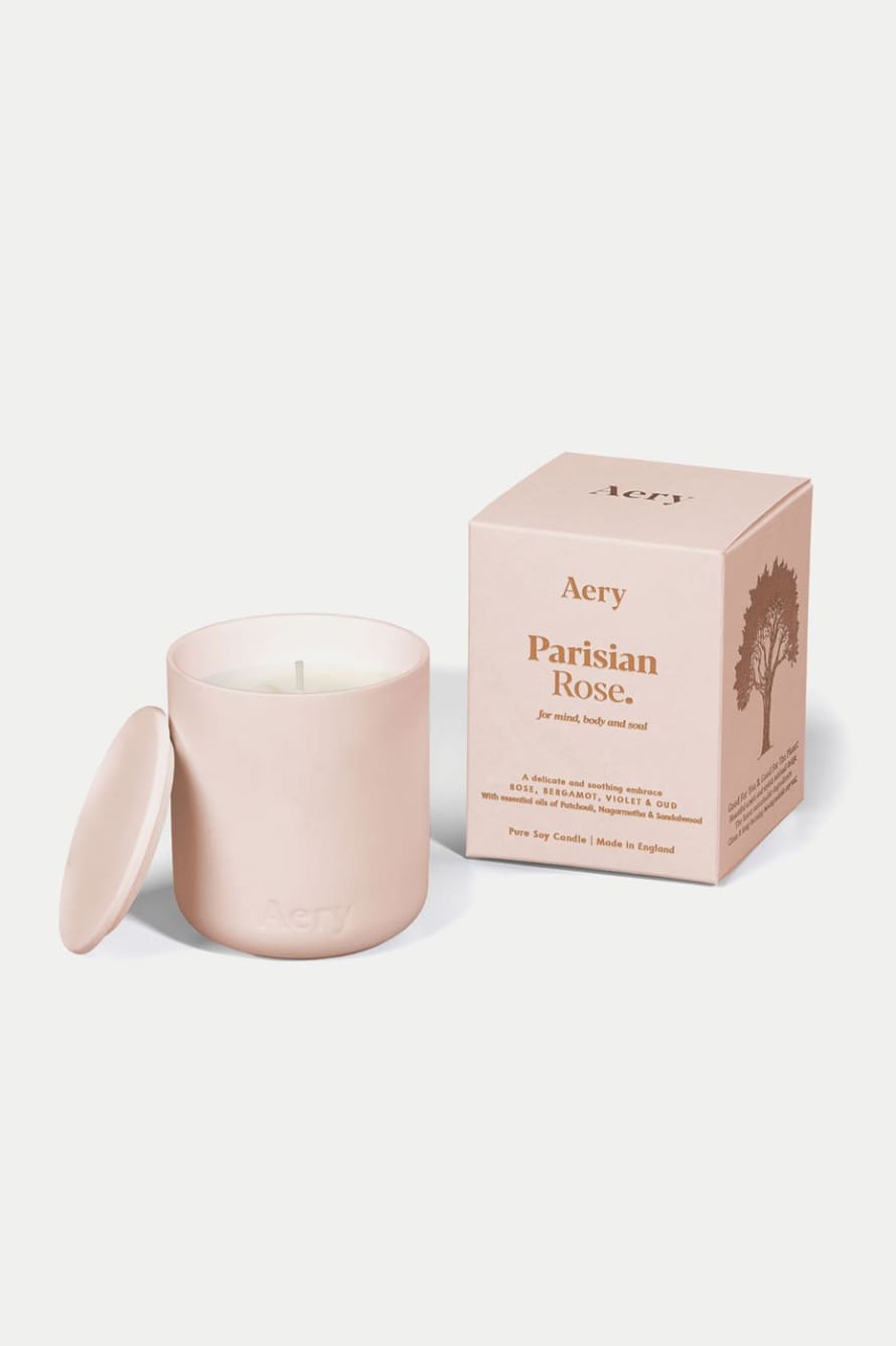 Aery Parisian Rose Scented Candle