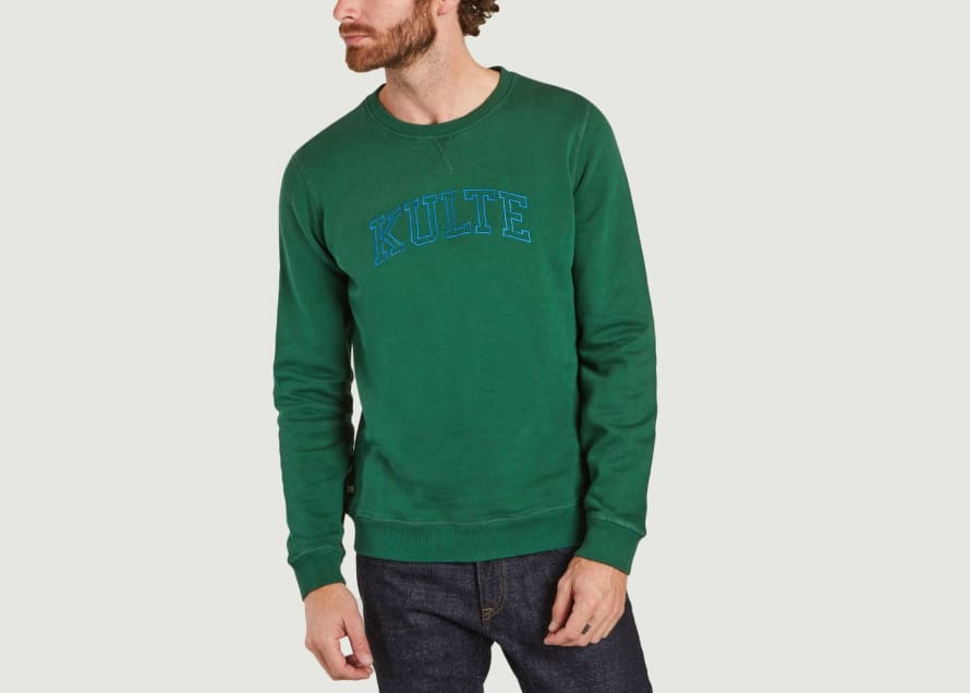 Kulte Corpo Athletic Logo Organic Cotton Sweatshirt