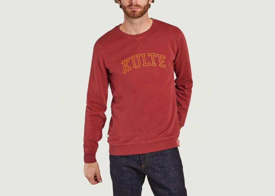 Kulte Corpo Athletic Logo Organic Cotton Sweatshirt