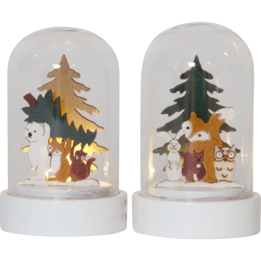 Star Trading Glass Dome Forest Friends