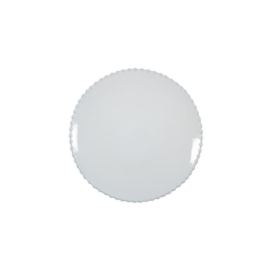 livs Salad Plate Pearl White 22cm