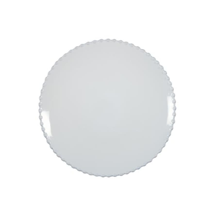 livs Dinner Plate Pearl White 28cm