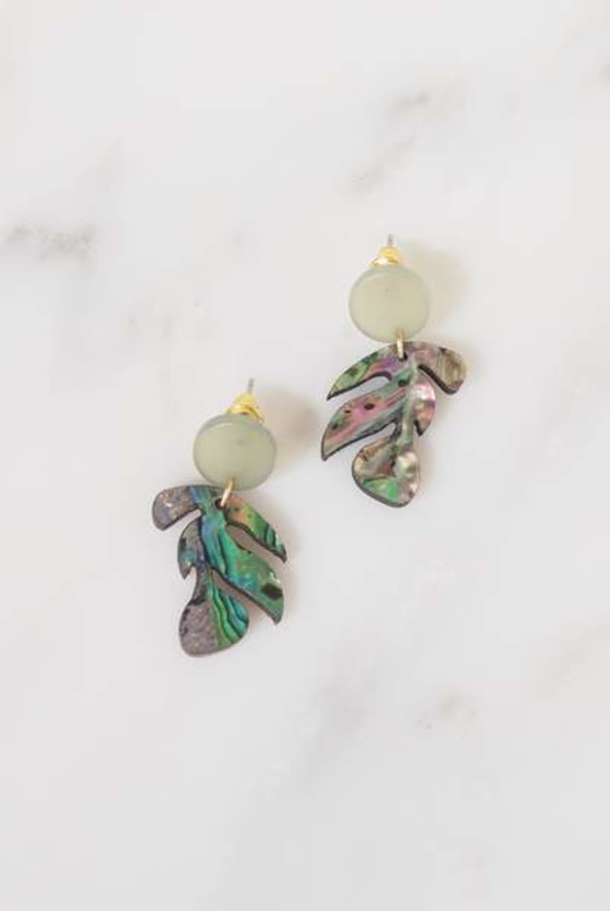 Lilac Rose Delphi Earrings