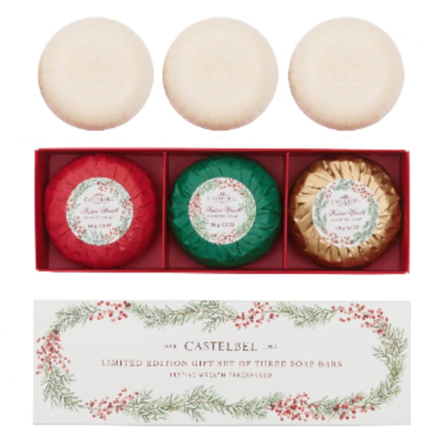 Castelbel Winter Kisses Soap Set