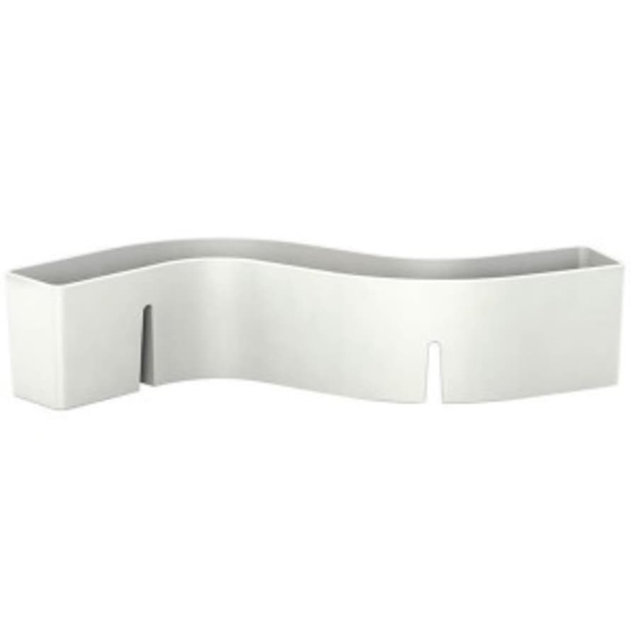 Vitra S Shaped Tidy Container - White