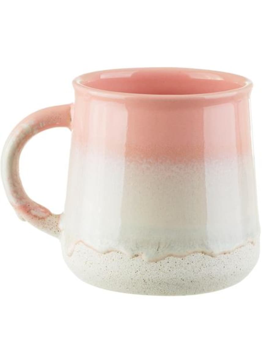 RJB Stone Ombre To Pink Glazed Mug