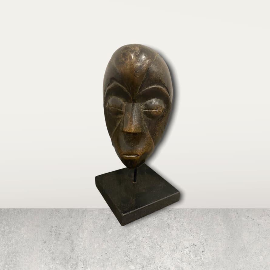 botanicalboysuk Small African Mask On Stand