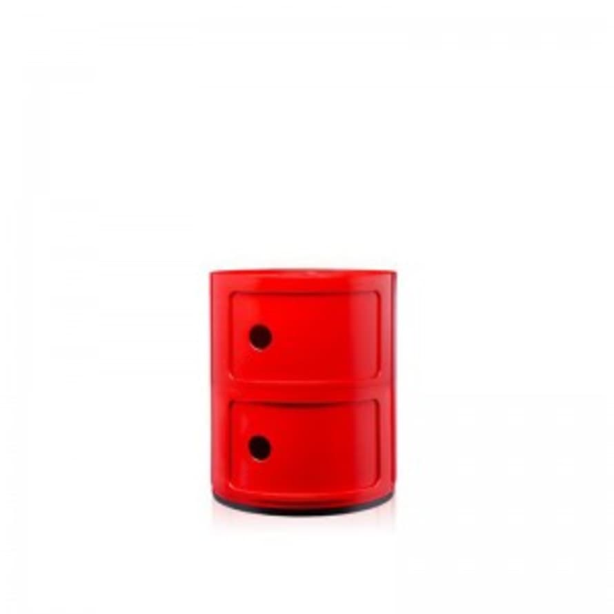 Kartell Componibili 2 Door Container - Red