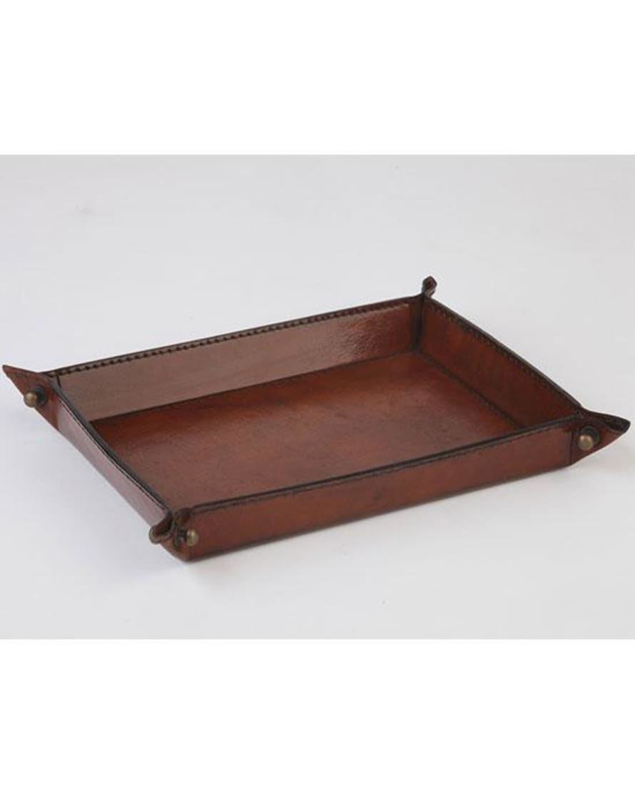 Life Of Riley Leather Coin Tray