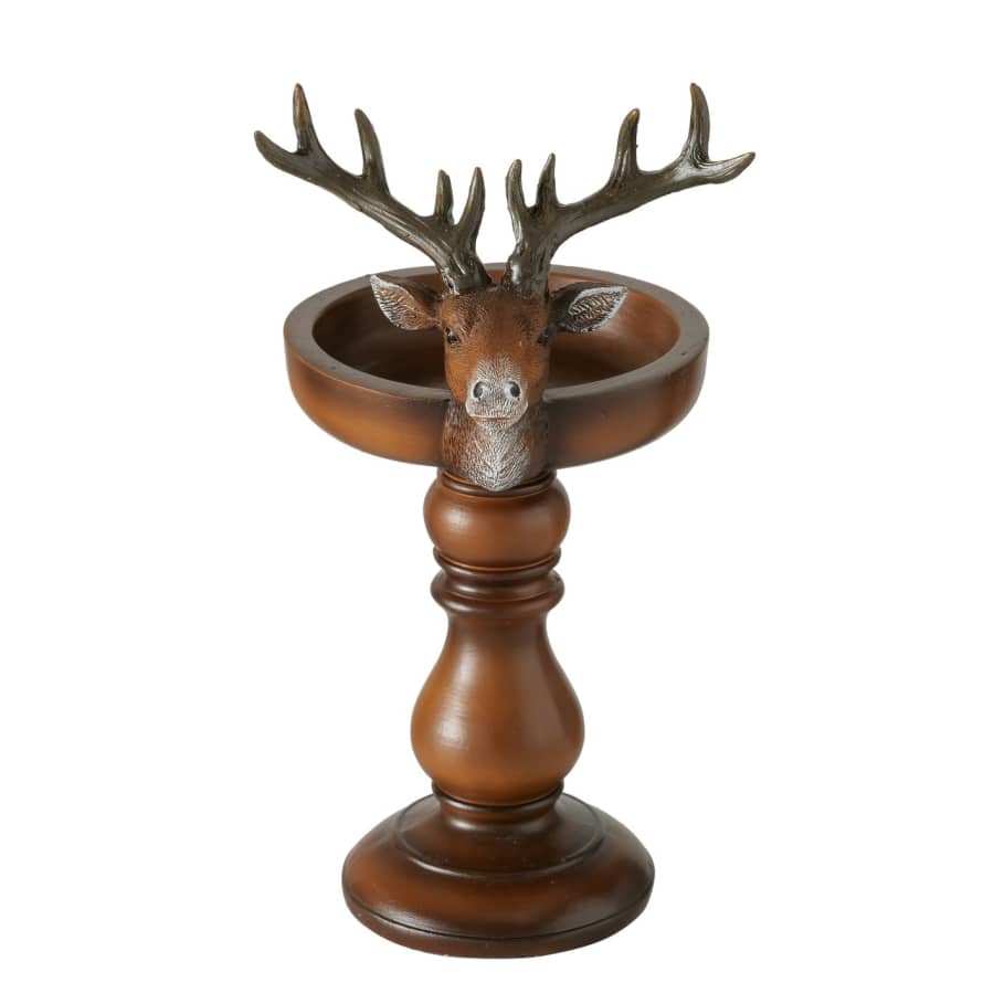 &Quirky Deer Candle Holder Small