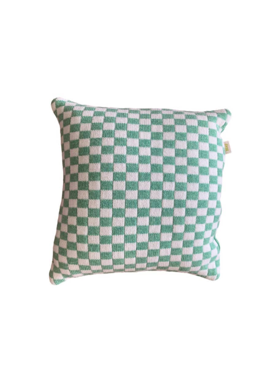 Goods of May Sidney cushion in green - small 30 x 30cm