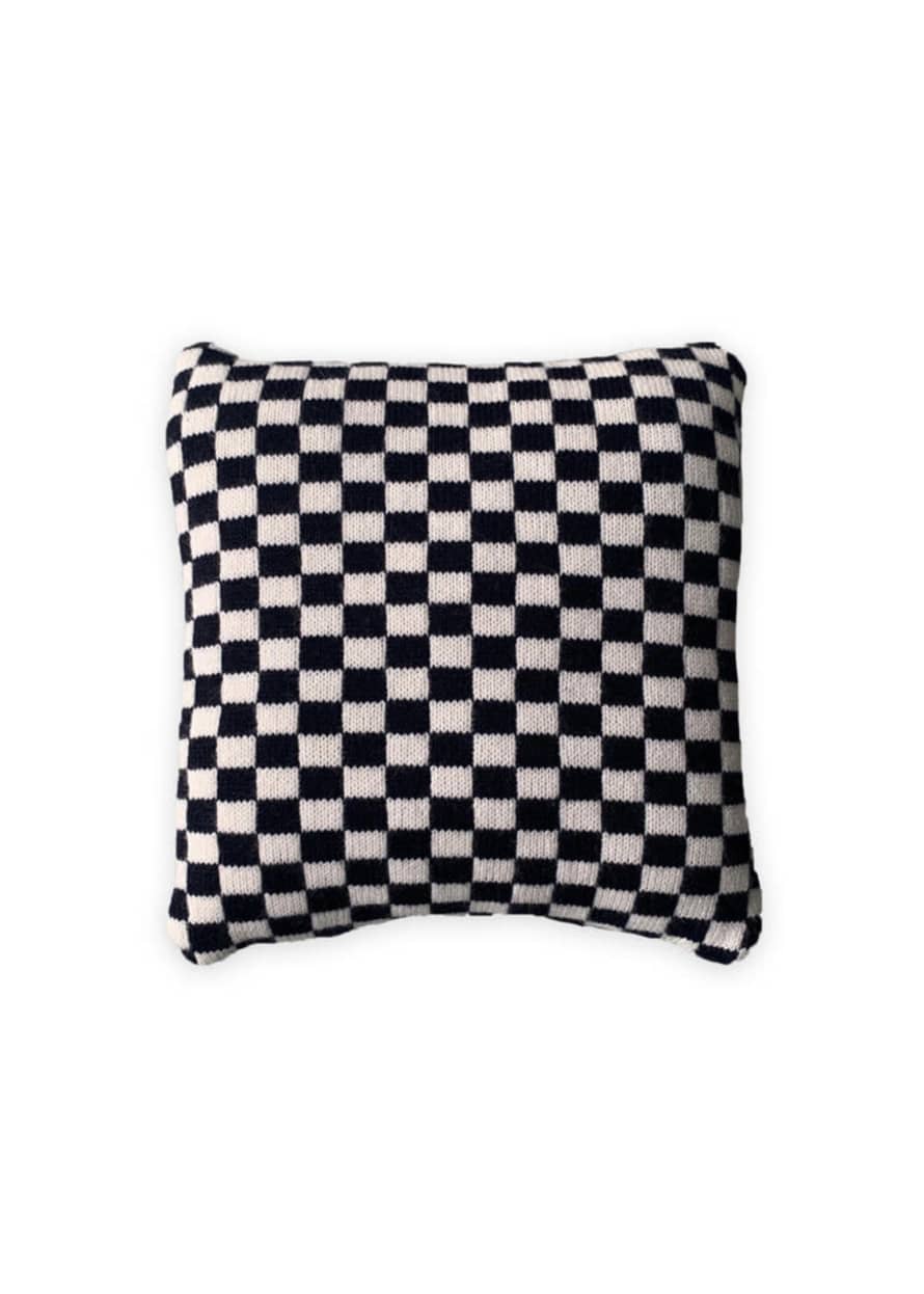 Goods of May Sidney cushion in navy - small 30 x 30cm
