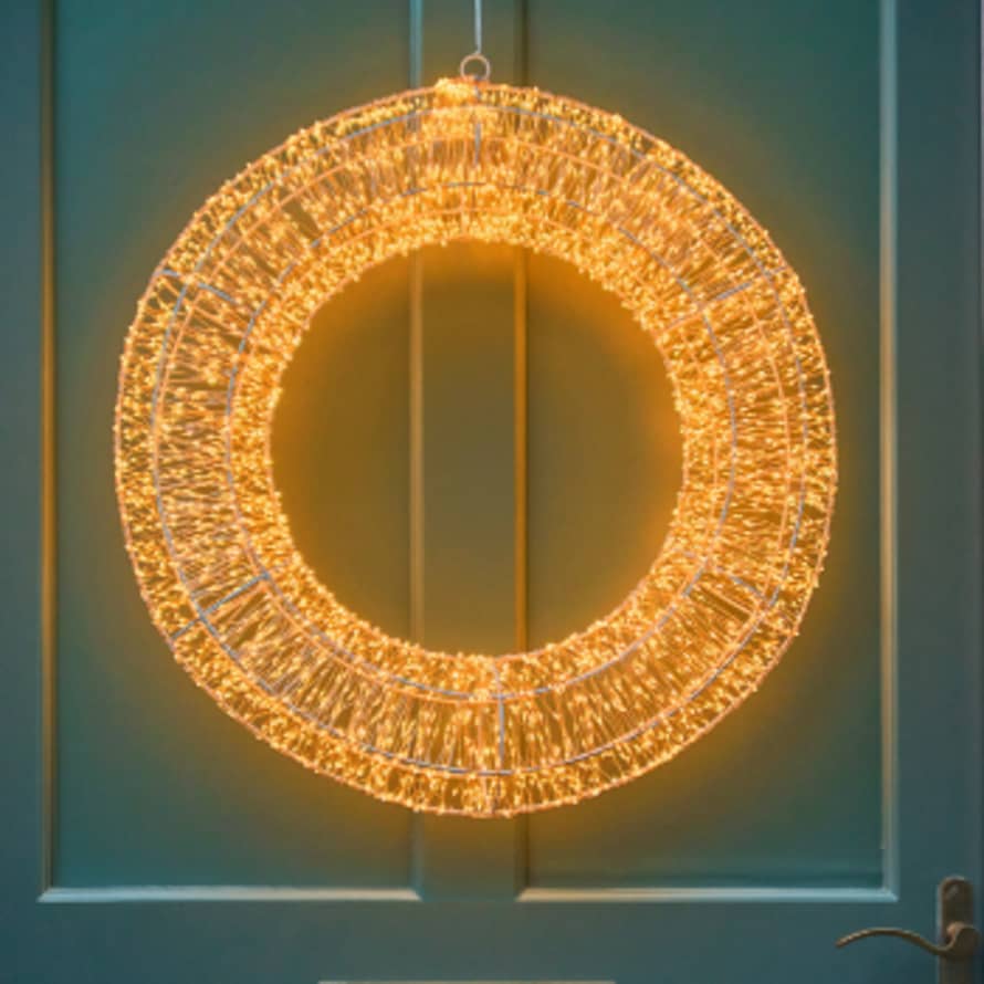 Lightstyle London Galaxy 40cm LED Copper Wreath