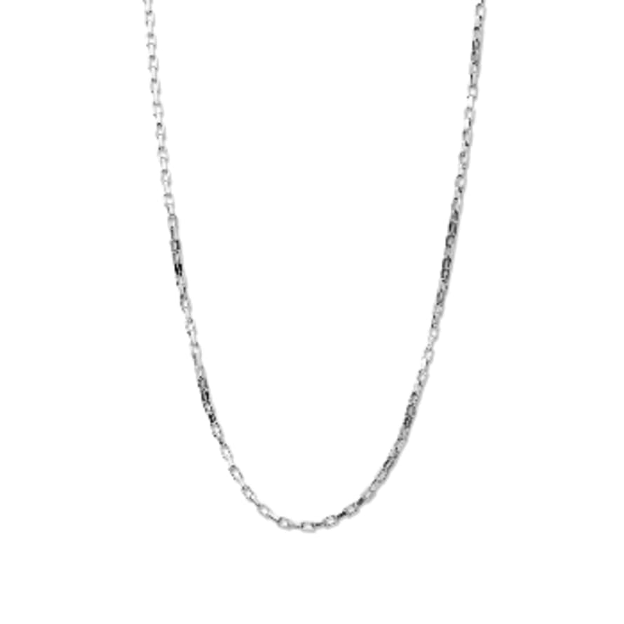 Nordic Muse Silver Chain Necklace, Waterproof