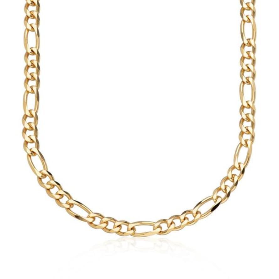 Scream Pretty  Figaro Chain Necklace Gold Plated