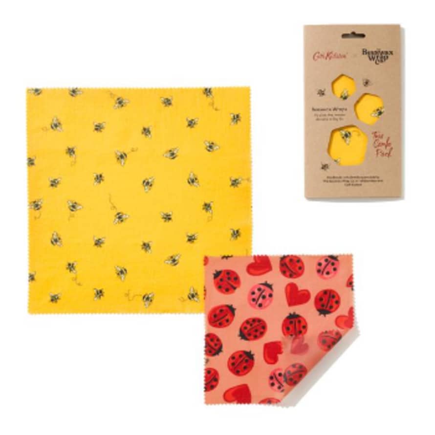 The Beeswax Wrap Co. Cath Kidston Creature Comforts Print Beeswax Wraps