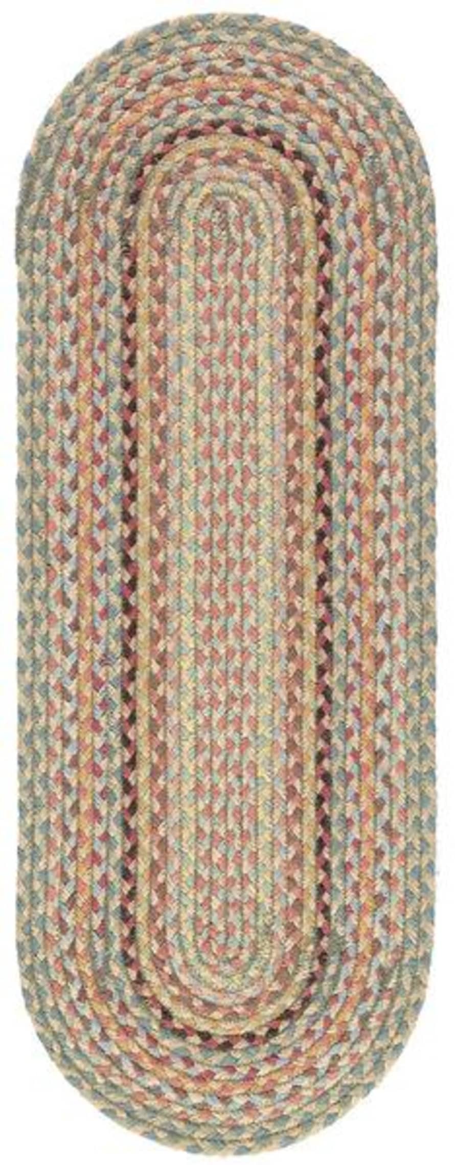 The Braided Rug Company Table Runner In Pampas