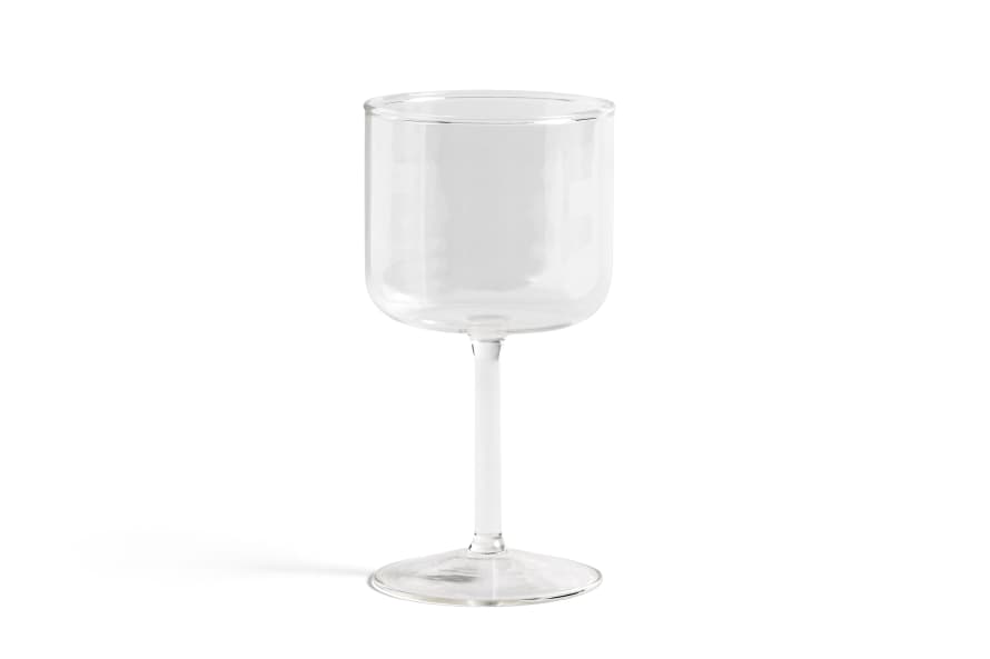 HAY Set of 2 Clear Tint Wine Glasses