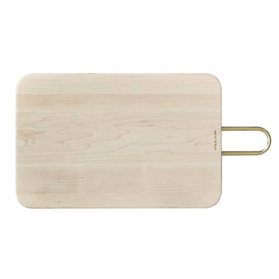 Aaron Probyn Wooden Board With Brass Handle