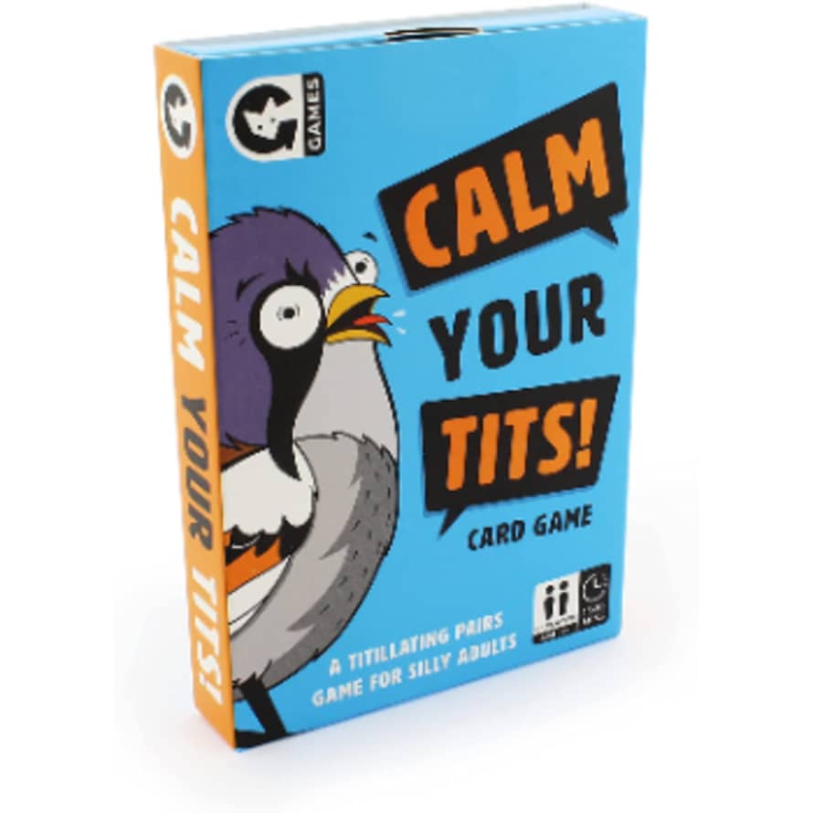 Ginger Fox Calm Your Tits Card Game