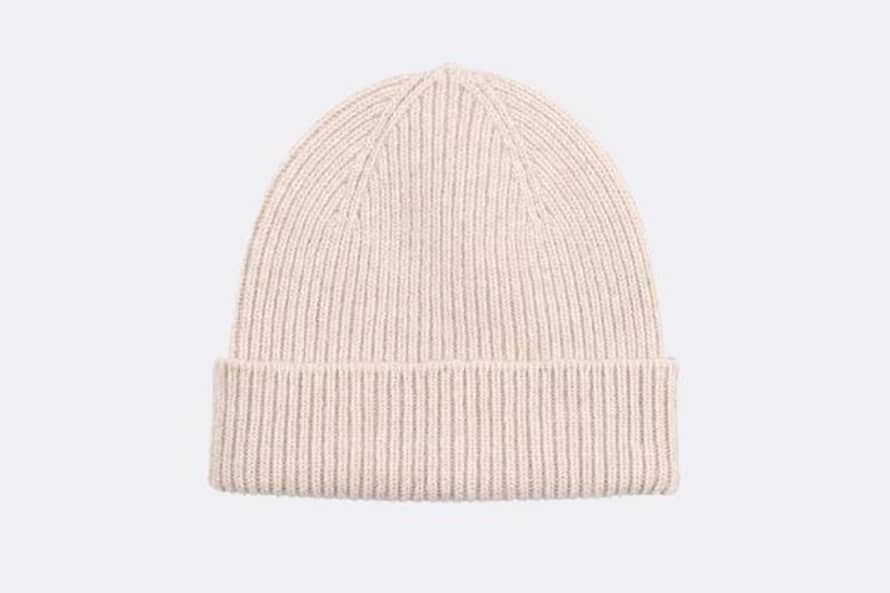 Colorful Standard Colorful Merino Wool Beanie Ivory White