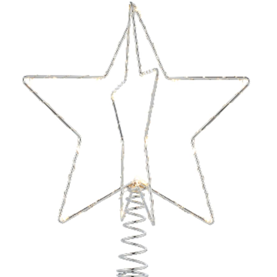 Sirius Company AS Cristina Christmas Star Tree Topper Light 